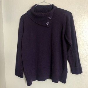 Vice Versa Shawl Collar Knit Sweater 1X